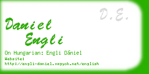 daniel engli business card