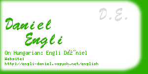 daniel engli business card